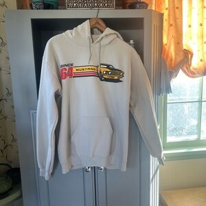 Gray Ford Hoodie for Men